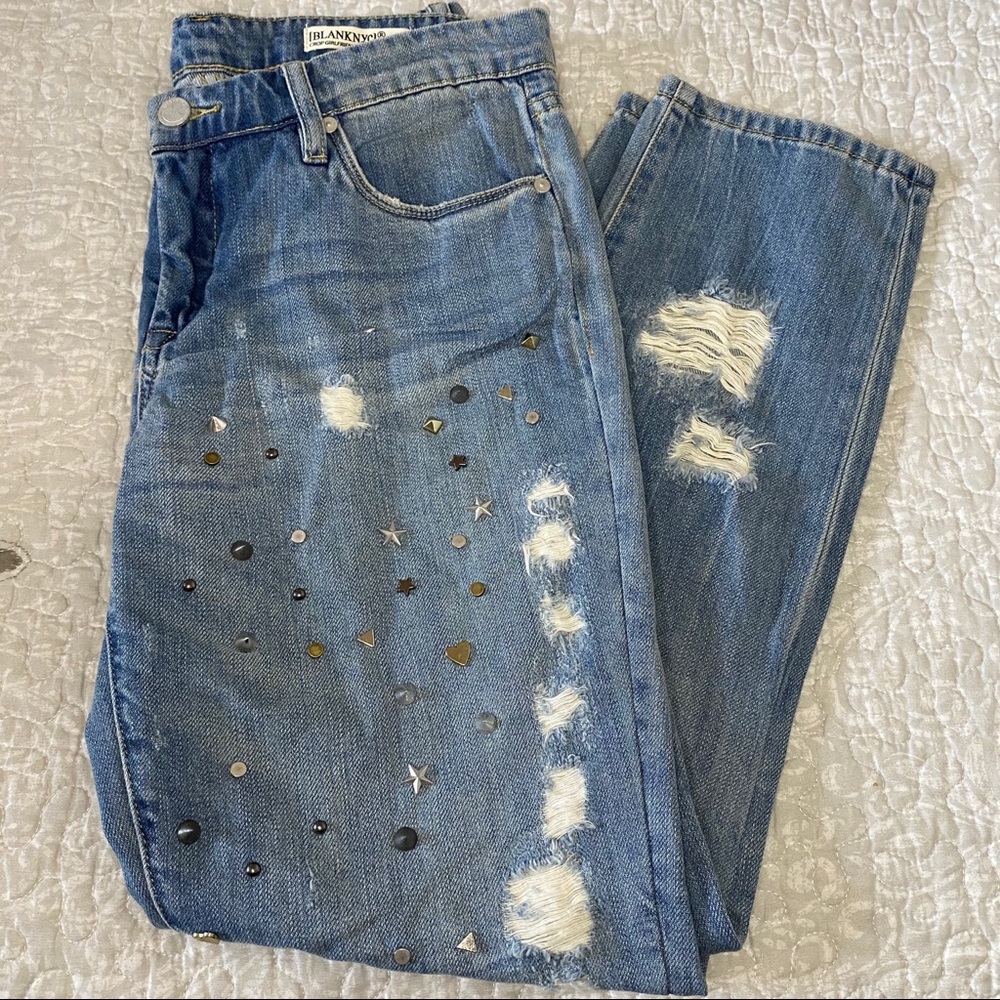 NWT BLANK NYC Cropped Jeans
